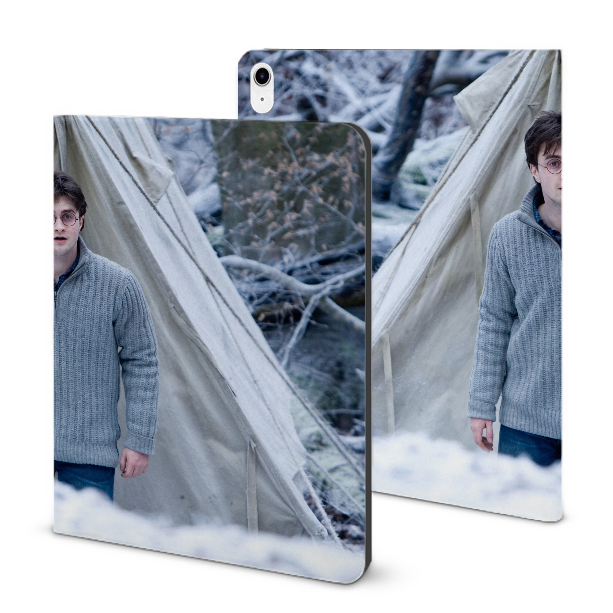 （画像用） Harry Potter ハリー・ポッターシリーズ IPad ケース ブック型 PUレザー TPU 耐衝撃 軽量 薄型 ペン収納なし 全面保護 IPad 各モデル対応